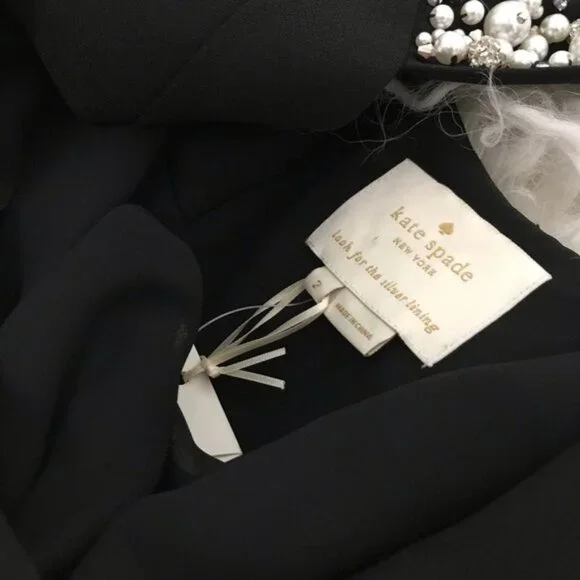 Kate Spade Pearl Bow Back Dress 1035 - Picture 5 of 8